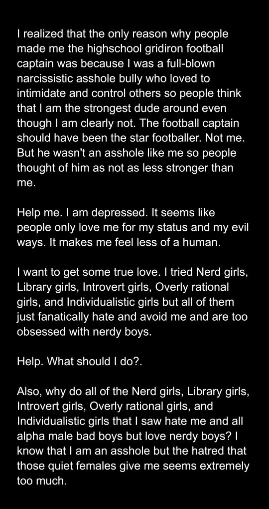 Why do these strange quiet girls extremely hate me but fanatically love those nerdy boys?
