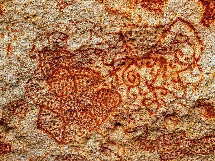 Arawak Cave Art