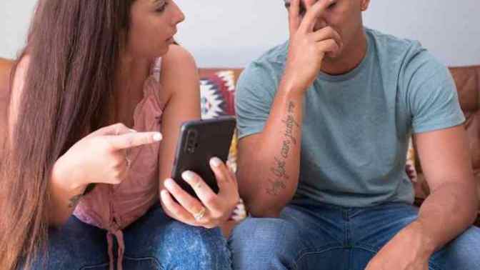 Is it wrong to check your partner's phone without permission?