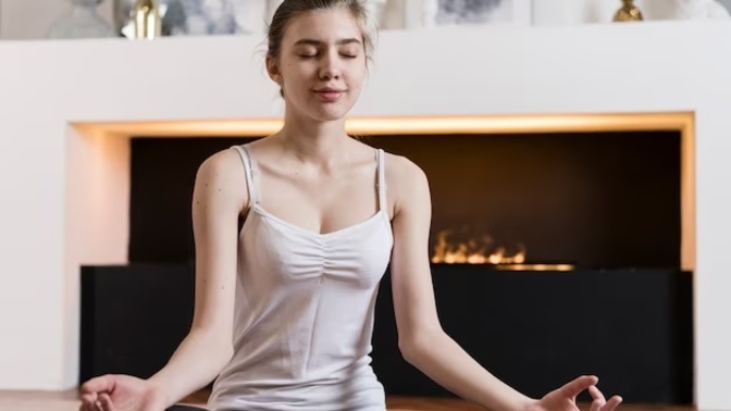Do you like to meditate do yoga and relax at home?
