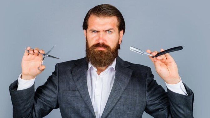 Do guys stop shaving and getting haircuts when they’re depressed or miss their ex or feel guilty about something?