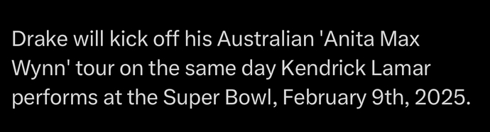Excited for his new tour?