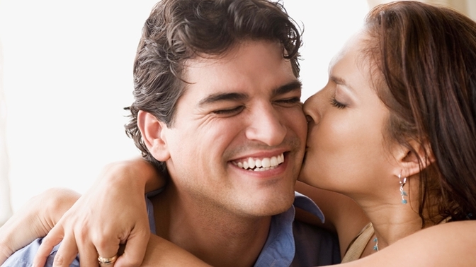 Complete this sentence: A woman will love you forever if _________?