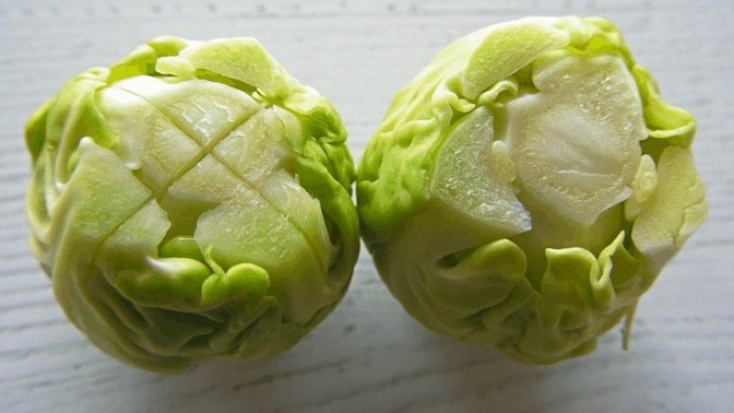 Do you cut a cross into your Brussels sprouts?