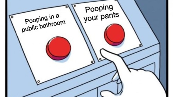 How do you feel about pooping in other bathrooms that are not your own?