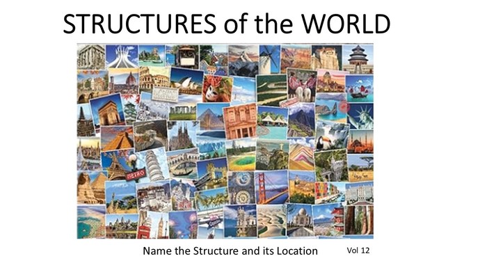 Geography TRIVIA - STRUCTURES - Taking a Thanksgiving Break, Should We Continue Next Week?