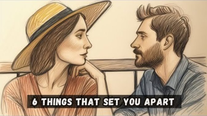 What are six things that men are greatly attracted to in women that set you apart?