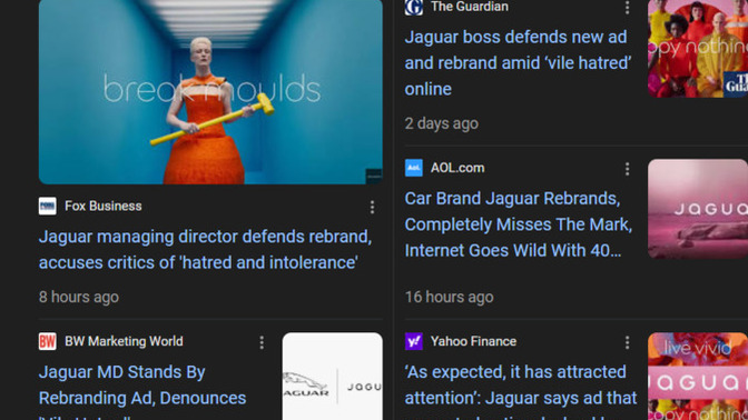 What do the people who are angry at the new Jaguar ad think of American car magazines glorifying half-naked women in front of their cars?