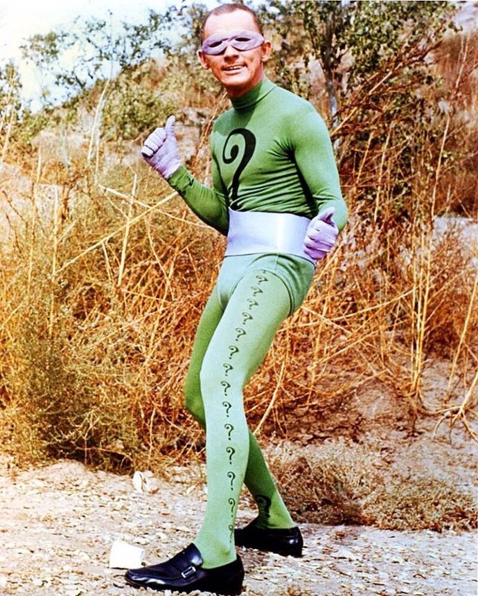 Frank Gorshin, the original Riddler
