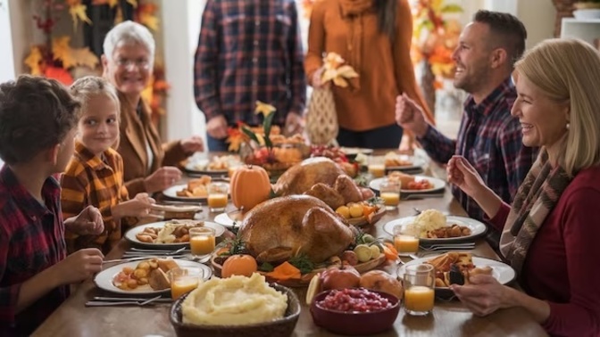 Yes, Thanksgiving IS political, as it is genocide of Native Americans. Do you celebrate it?