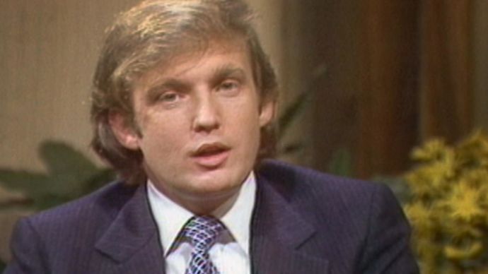 Why is Donald Trump so handsome and charismatic?