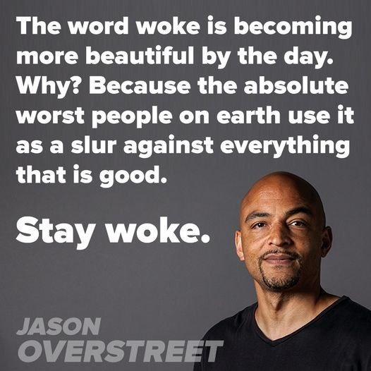 What is the definition of woke?