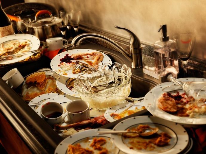 Is the rule in your house, if you made the Thanksgiving feast, someone else should clean?
