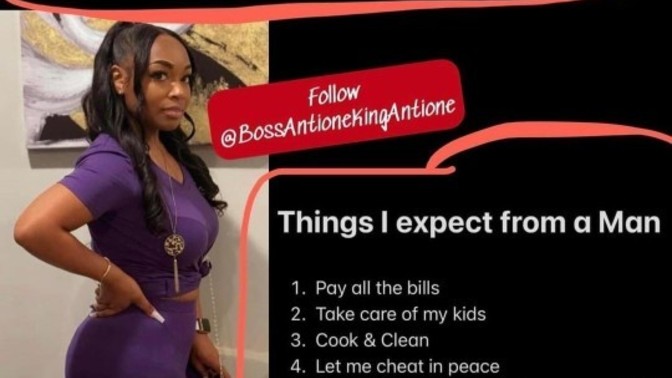 Men what are your thoughts on what she expects from a man?