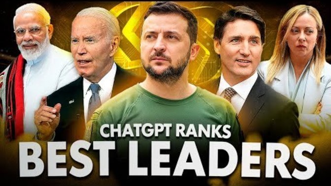 Do you agree with ChatGPT's ranking of 10 BEST Current World Leaders?