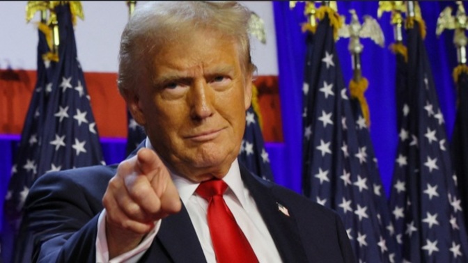 Are you happy now that Trump has won the election?