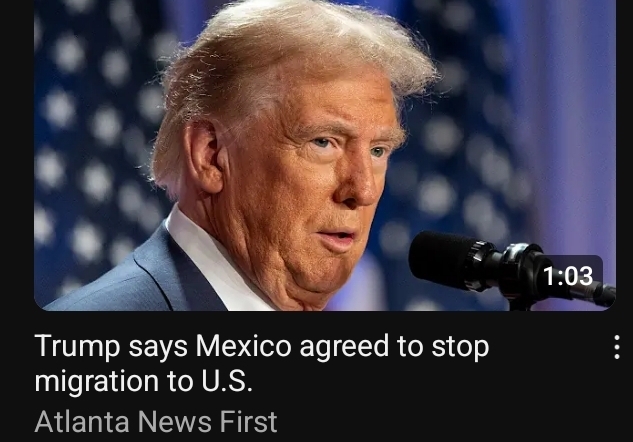 All good everyone! Trump solved the border crisis already?