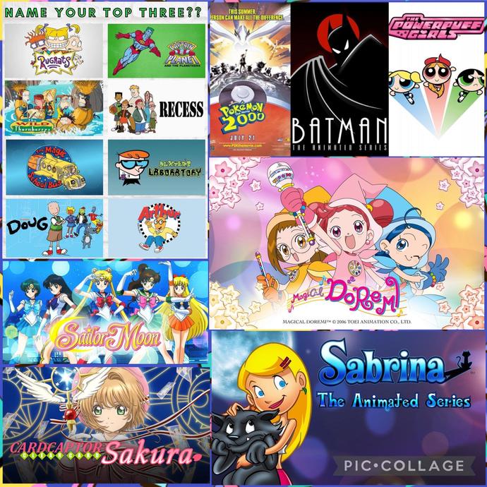 90s Cartoons TV Shows: Name Your Top Three?