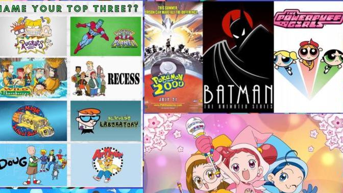 90s Cartoons TV Shows: Name Your Top Three?