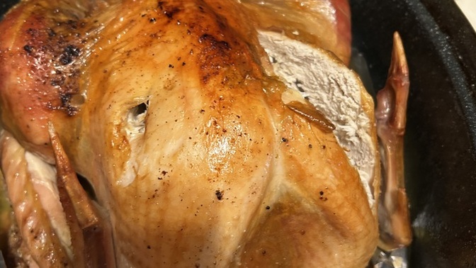 How does my Thanksgiving turkey look?