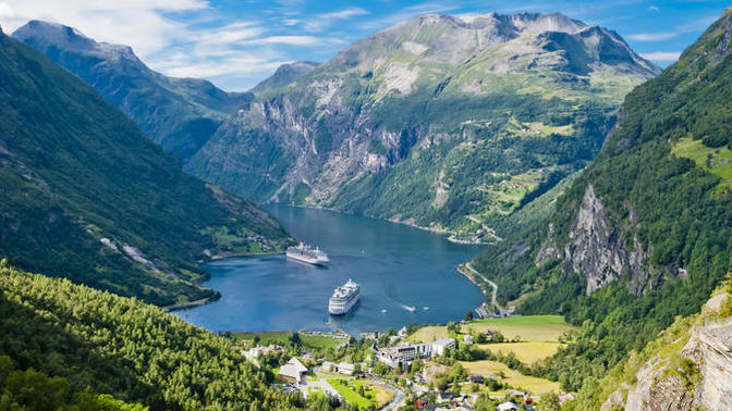 Would you consider this statement an Opinion or a Fact: NORWAY IS MORE BEAUTIFUL THAN KUWAIT?