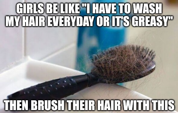 Do you clean your hairbrush?