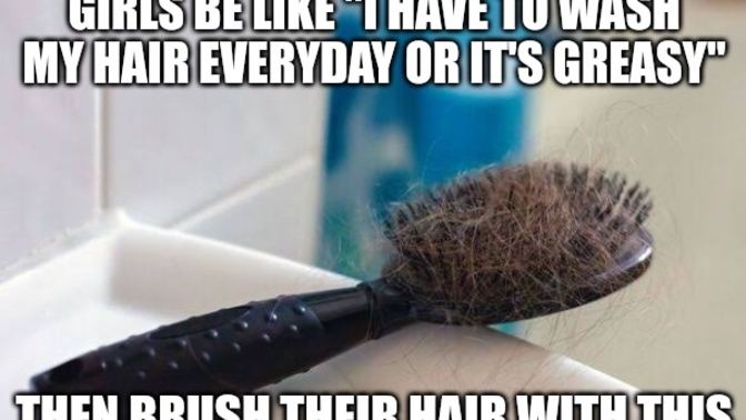 Do you clean your hairbrush?