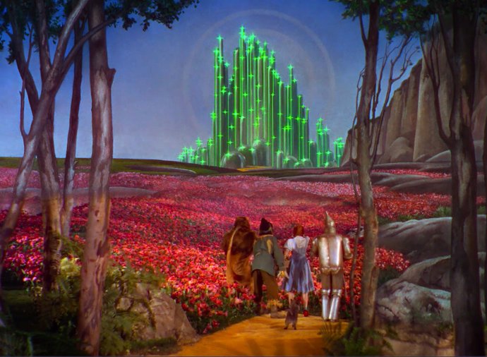 Did The Wizard of Oz look like it was made in the 1970s or 1980s rather than in the 1930s it released?