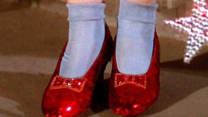 Ladies, do you like the iconic Wizard of Oz Ruby Slippers worn by the late Judy Garland and would y’all rock them if you wore them?