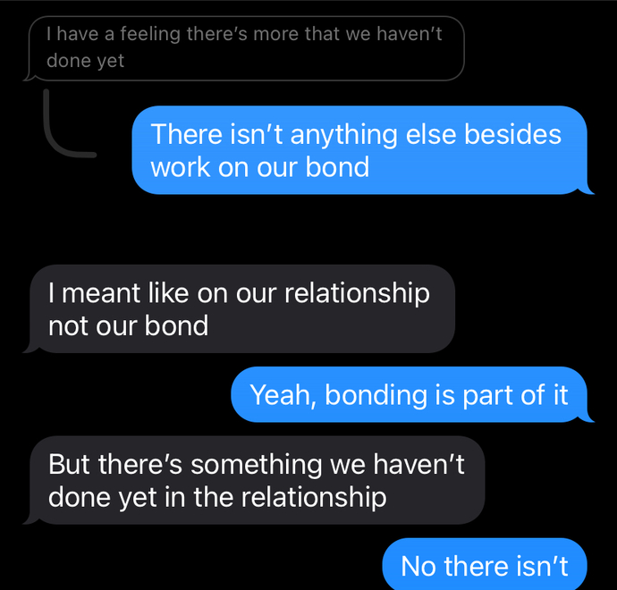 Boyfriend (18yrs) mom texted me and said, “We’re ending the relationship…”?