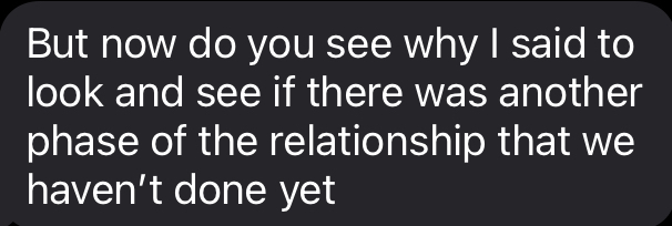 Boyfriend (18yrs) mom texted me and said, “We’re ending the relationship…”?