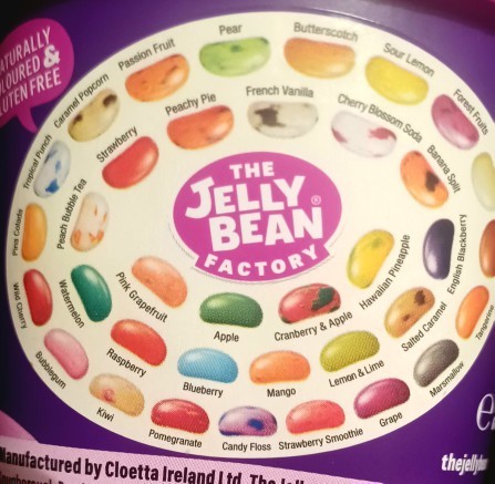 Can you identify a jelly bean?