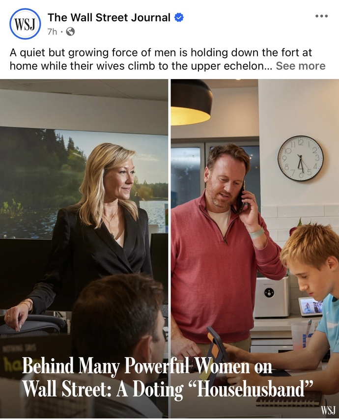 Why might a successful woman prefer a man who focuses on home life?