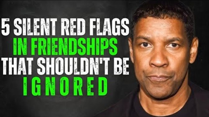 Do you know the 5 red flags in friendships that shouldn't be ignored?
