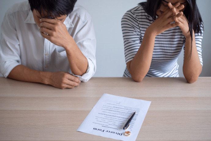 If a person is no longer happy with the other person in a marriage should they divorce or just stay in the marriage regardless?