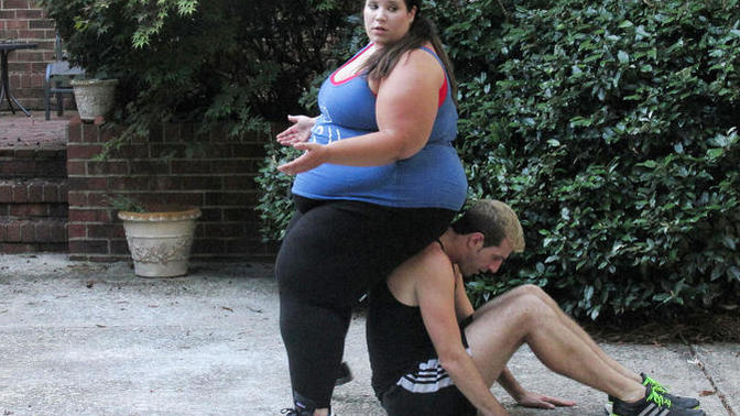 What do you think of a guy who can't lift his wife or girlfriend?