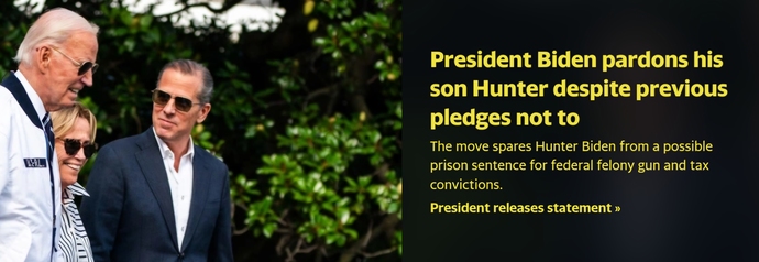 Trumpers: how do you feel about Biden pardoning son Hunter?