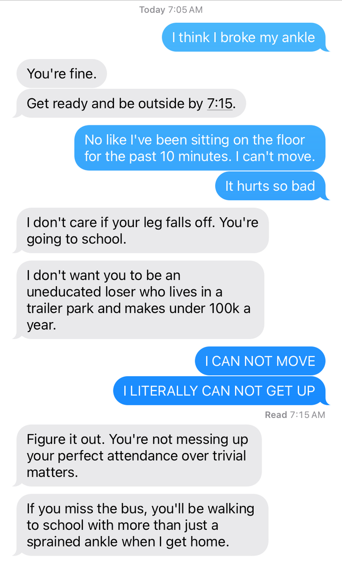Is my mom too harsh on me?