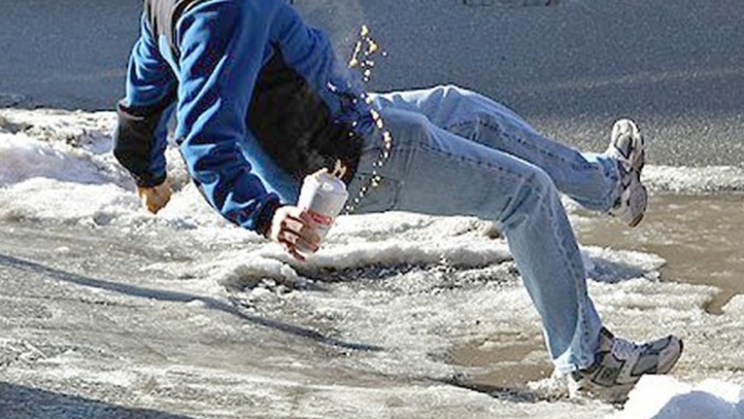 Have you ever slipped on ice?