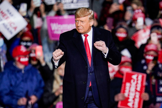 When Trump: The Musical debuts on Broadway in 2050, what do you think some of the songs might be titled?