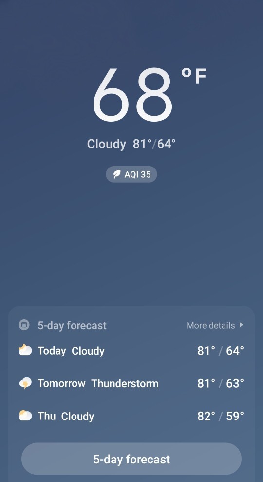 What's the current temperature where you live?