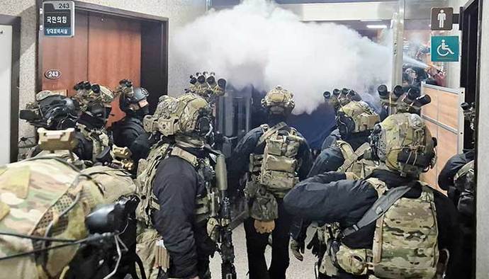 Did you hear about the president of South Korea declaring martial law?