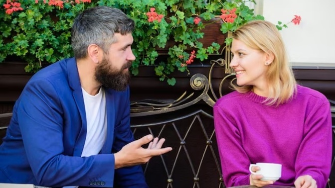 Why does my boyfriend talk to another girl about our relationship?