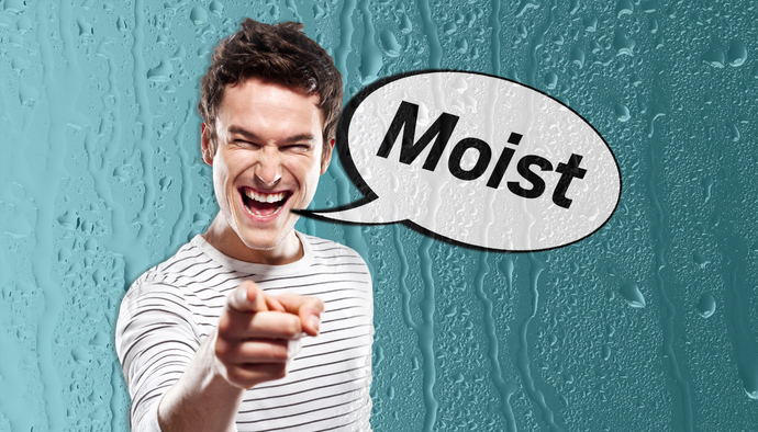 Which of these facial expressions do you make when someone says the word moist around you?