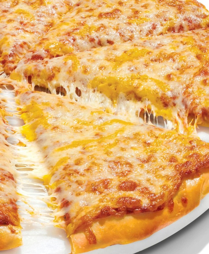 Do you like your cheese pizza with lots of cheese?