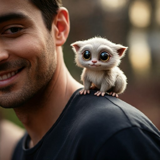 If you could have any fictional creature be your pet, what would it be?