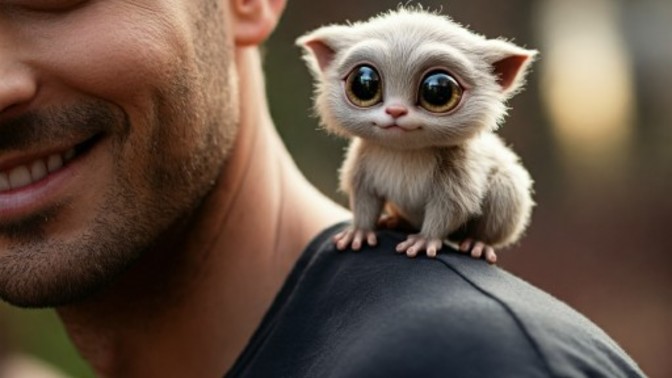 If you could have any fictional creature be your pet, what would it be?