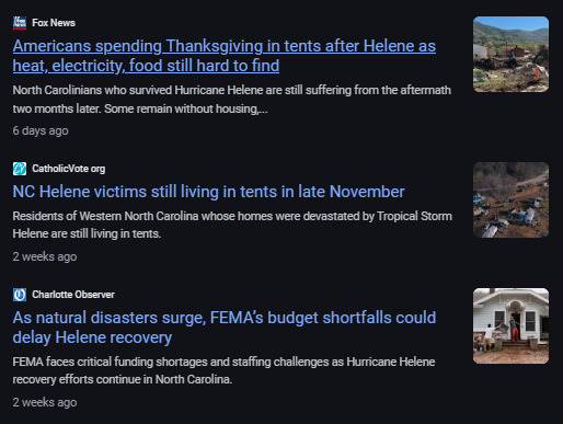 Why do Biden and the Democrats send BILLIONS of YOUR dollars to displaced people in Africa when people in North Carolina are still living in tents?