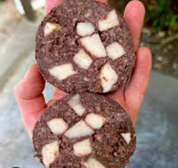 Do you like big chucks of fat in your black pudding?