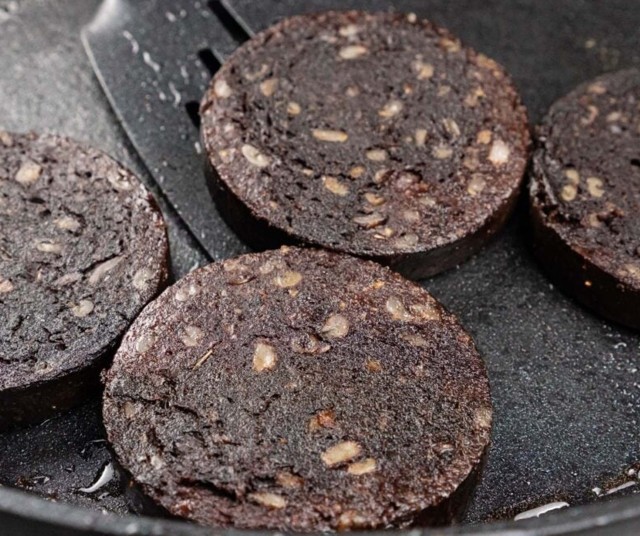 Do you like big chucks of fat in your black pudding?